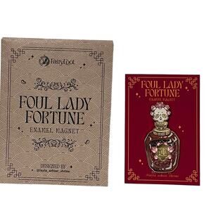 FairyLoot Foul Lady Fortune by Chloe Gong Enamel Magnet - March 2025
